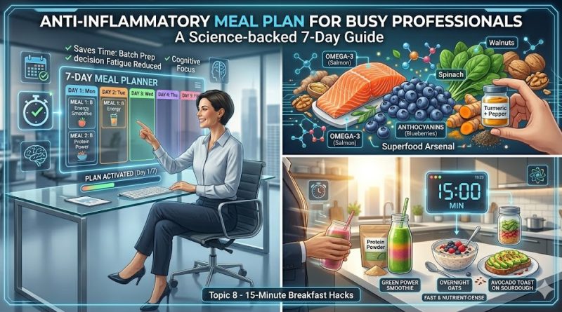 Anti-inflammatory Meal Plan for Busy Professionals