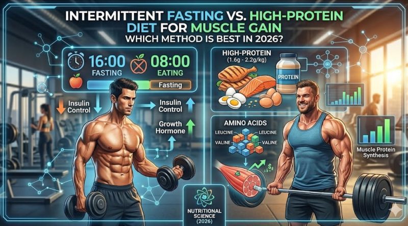 Intermittent Fasting vs. High-Protein Diet for Muscle Gain