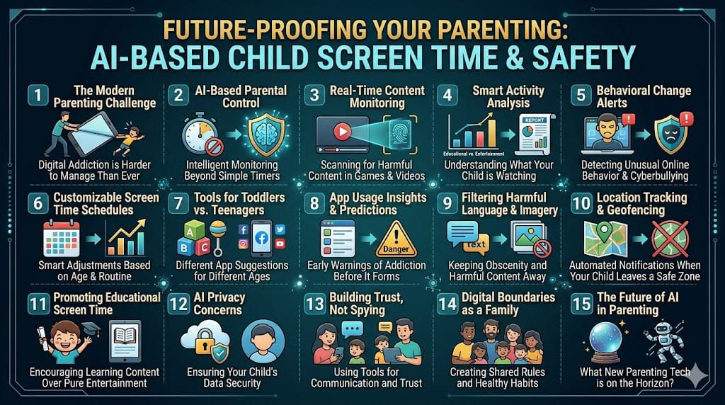 Managing Child Screen Time with AI-Based Parental Control Tools