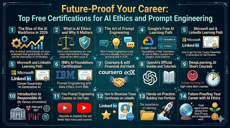 Top Free Certifications for AI Ethics and Prompt Engineering